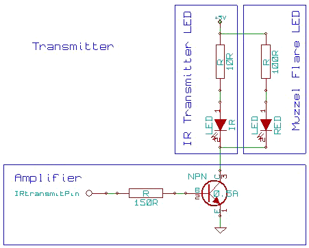 Схема ИК-передатчика