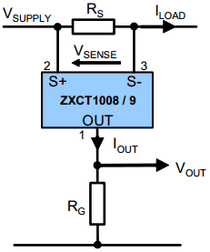 Подключение токовых датчиков ZXCT1008 и ZXCT1009