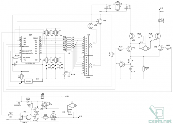 Схема простого блока управления отопителем ВАЗ-2110 на микроконтроллере PIC