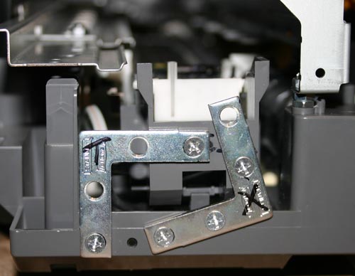 Лифтинг механизма очистки печатающей головки