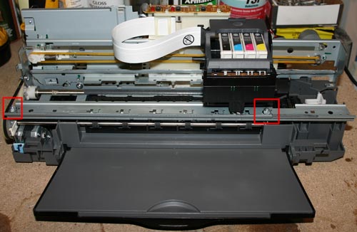 Механизм очистки печатающей головки
