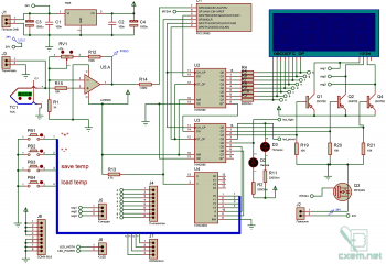 Схема паяльной станции на микроконтроллере PIC12F683