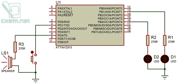 Схема устройства включения и выключения приборов одной кнопкой