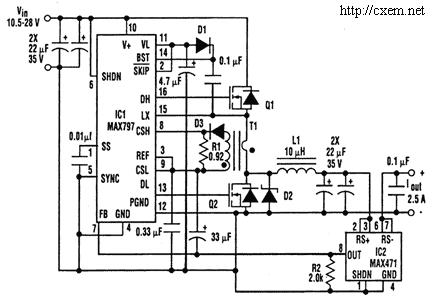 Схема зарядного устройства для аккумуляторов