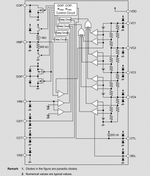 Микросхема контроллера S-8254A