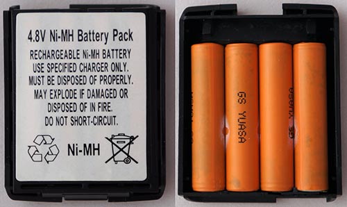 Ni-MH аккумулятор 4.8В