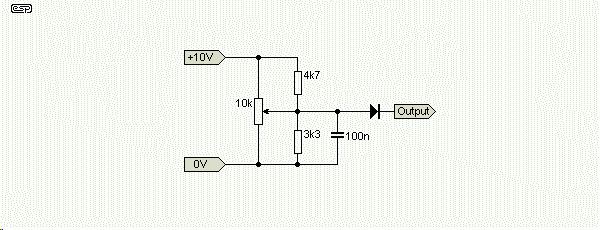 Дополнительные резисторы для получения S-образной кривой