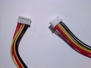 Разъёмы кабеля инвертора