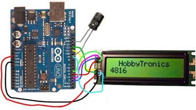 Подсоединение LCD к Arduino