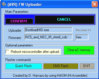 AVR FW Uploader