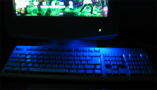 Вариант для клавиатуры на ноутбуке