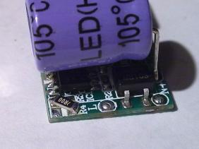 Заменённый резистор под позиционным номером R3