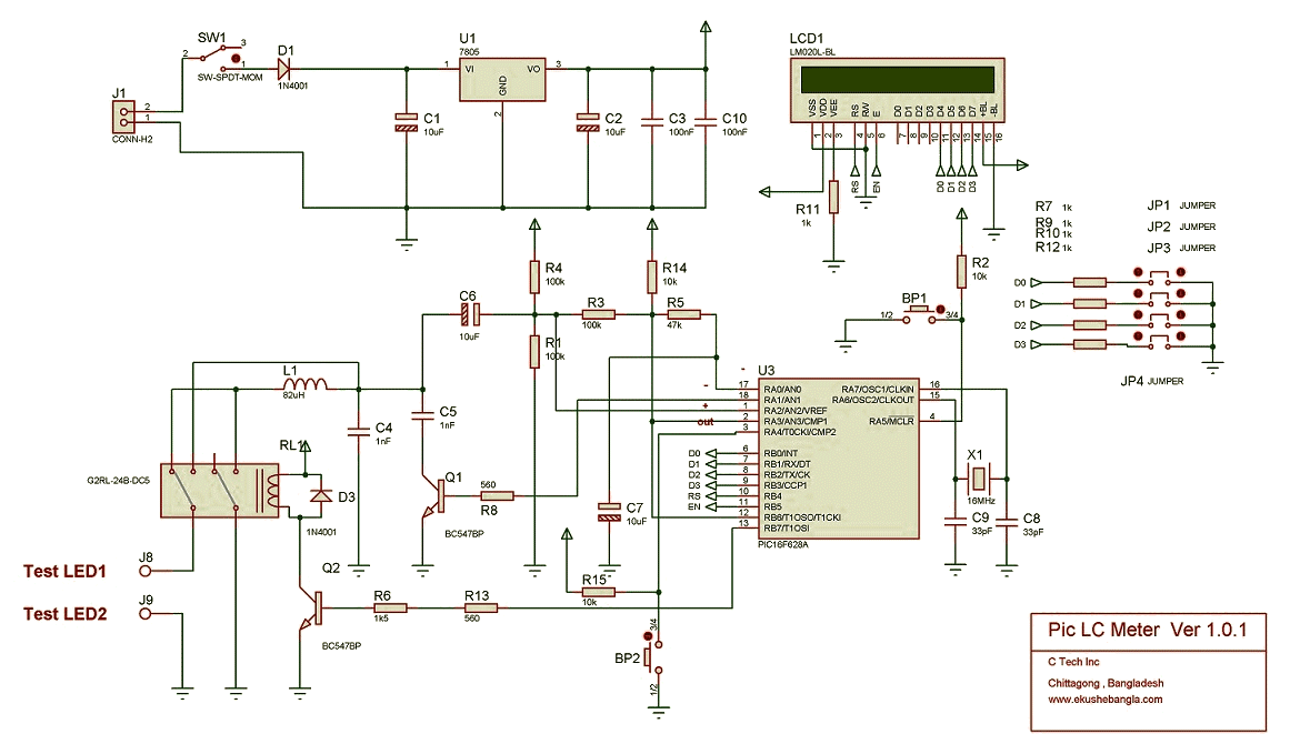 Измеритель LC (индуктивности и емкости) на Arduino своими руками