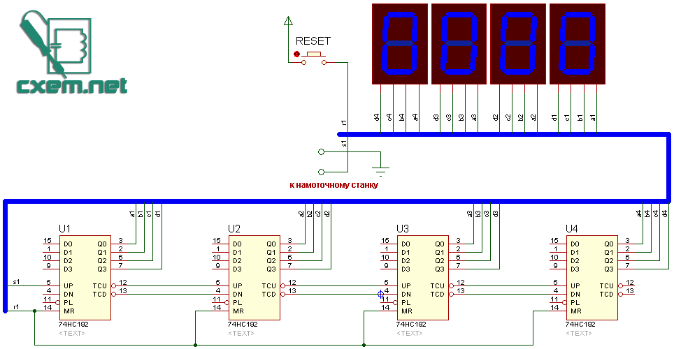 Двунаправленный счетчик оборотов на Arduino и трех датчиках TCRT5000