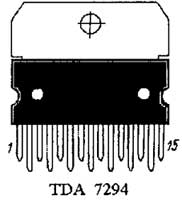 Корпус микросхемы TDA 7294
