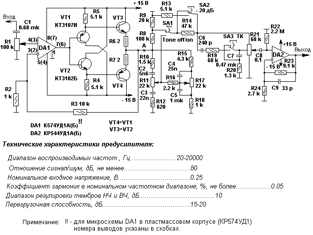Усилитель Hi-Fi на микросхеме TDA7294: схема и её описание